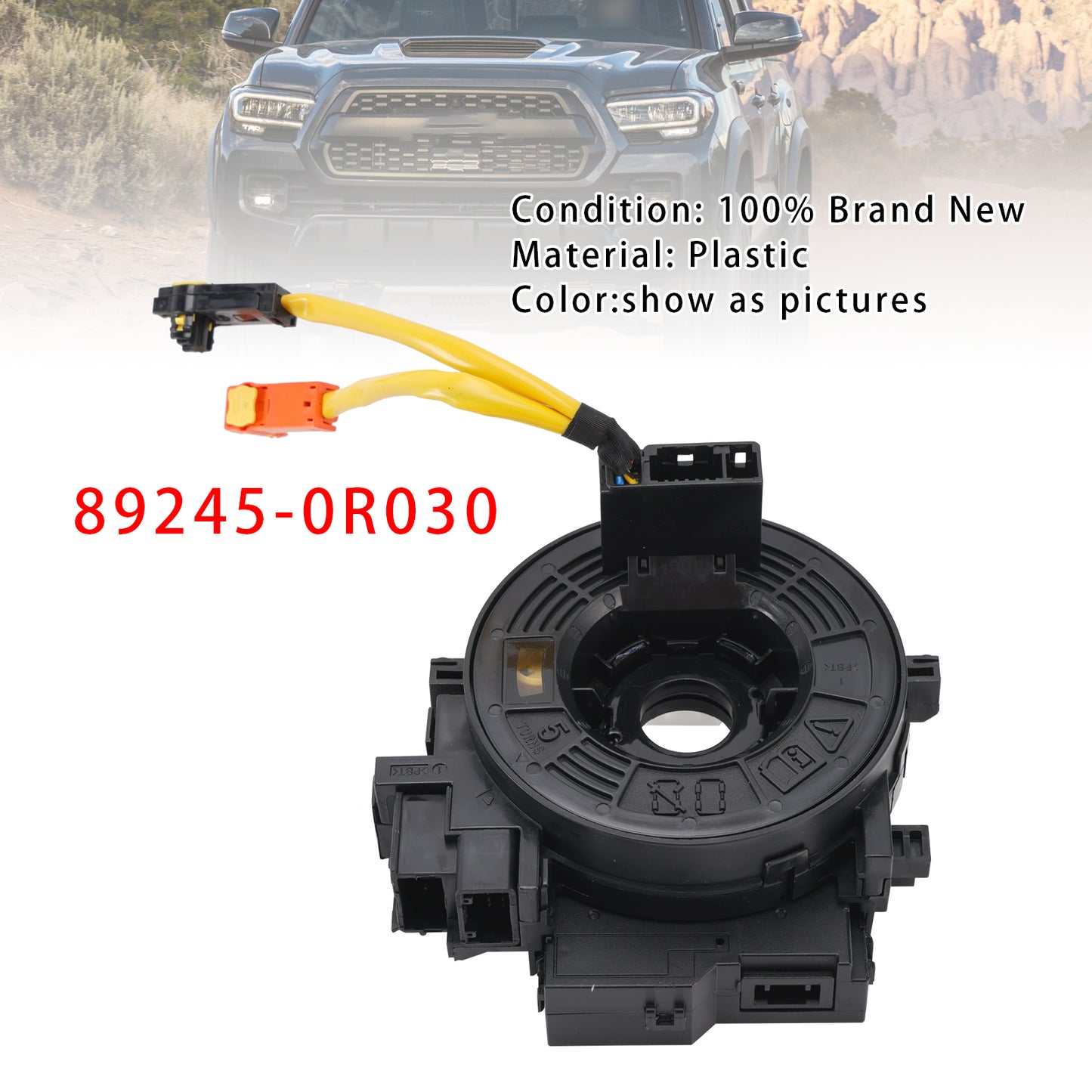Clock Spring With Angle Sensor 2015-2020 Toyota Tacoma 89245-0R030
