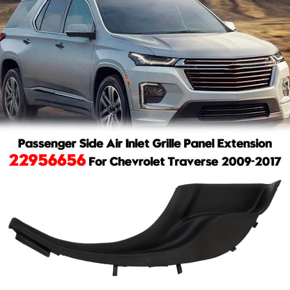 Passenger Side Air Inlet Grille Panel Extension 2009-2017 Chevrolet Traverse 22956656