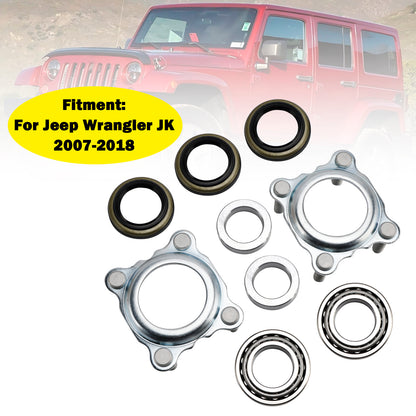2007-2018 Jeep Wrangler JK 68003270AA Both Side Rear Axle Bearing and Seal Kit