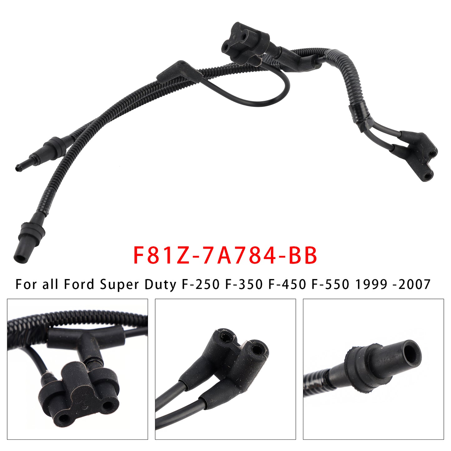 Vacuum Reservoir Tube 1999-2007 Ford F-250 F-350 Super Duty F81Z-7A784-BB