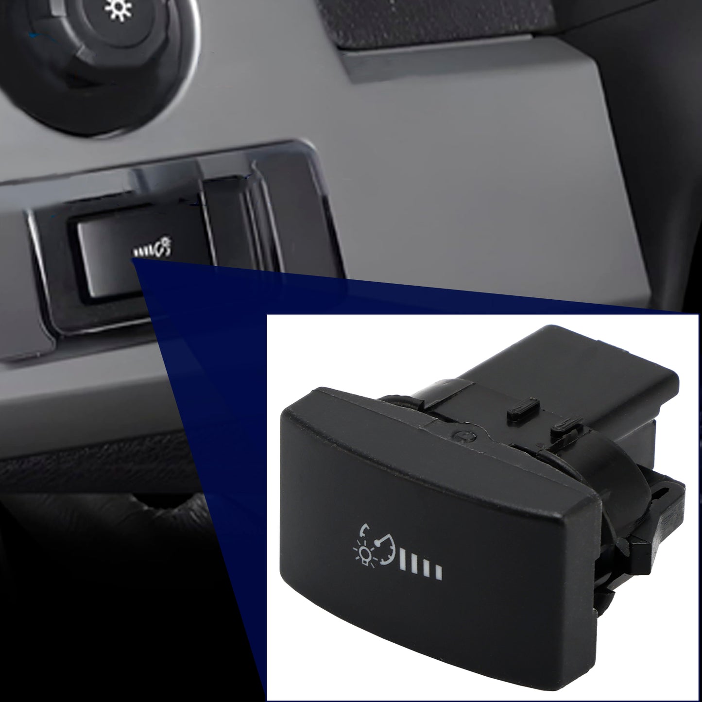 2011-2014 Ford F-150 BL3Z-11691-AA Dashboard Interior Lighting Dimmer Switch