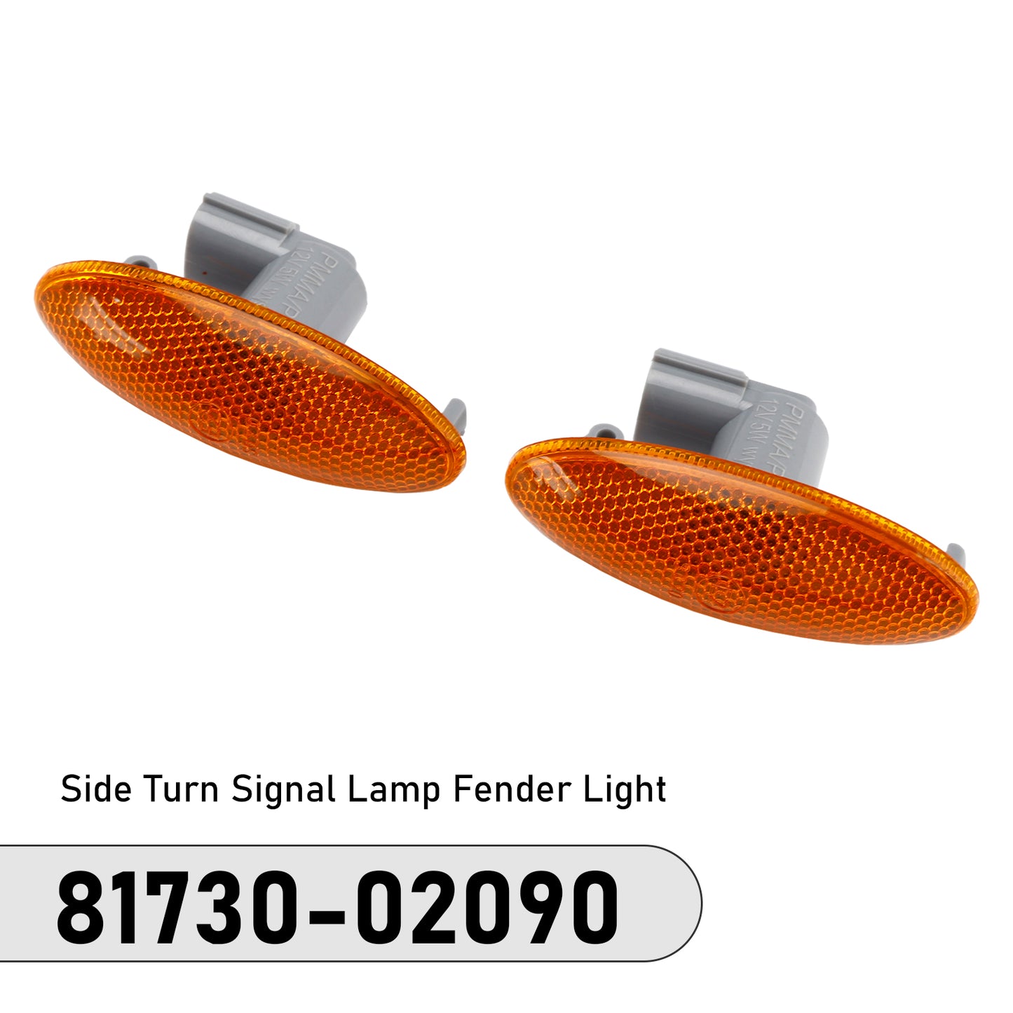 Toyota Corolla Camry Yaris 81730-02090 Side Turn Signal Lamp Fender Light