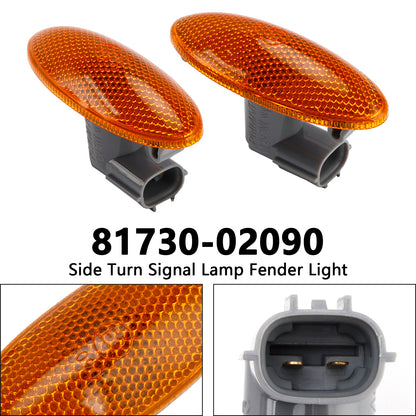 Toyota Corolla Camry Yaris 81730-02090 Side Turn Signal Lamp Fender Light