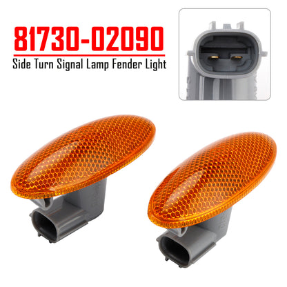 Toyota Corolla Camry Yaris 81730-02090 Side Turn Signal Lamp Fender Light