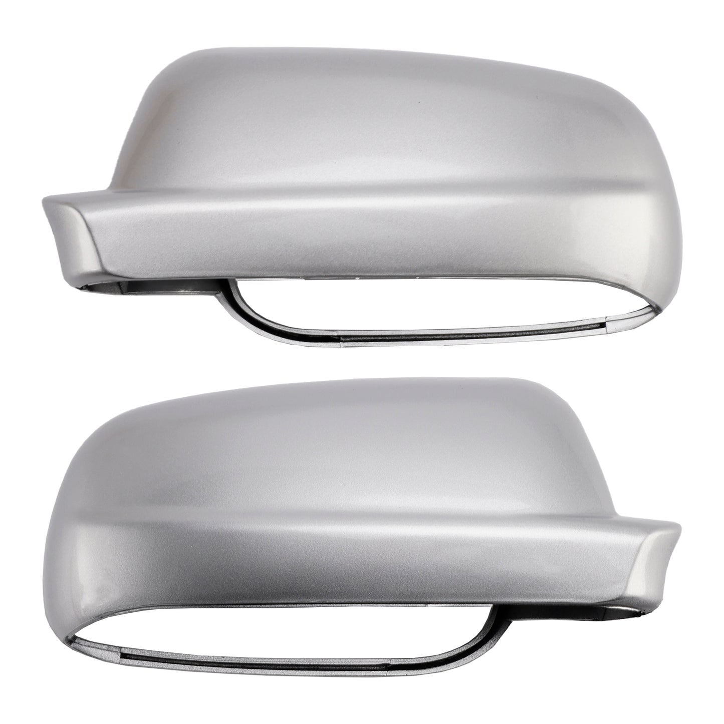 Silver Mirror Cap Cover Trim Accessories 1998-2004 Volkswagen Golf MK4