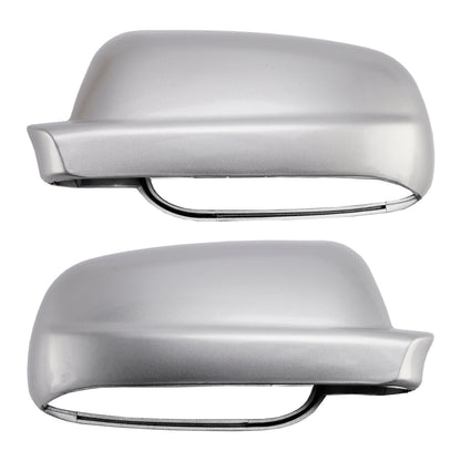 Silver Mirror Cap Cover Trim Accessories 1998-2004 Volkswagen Golf MK4