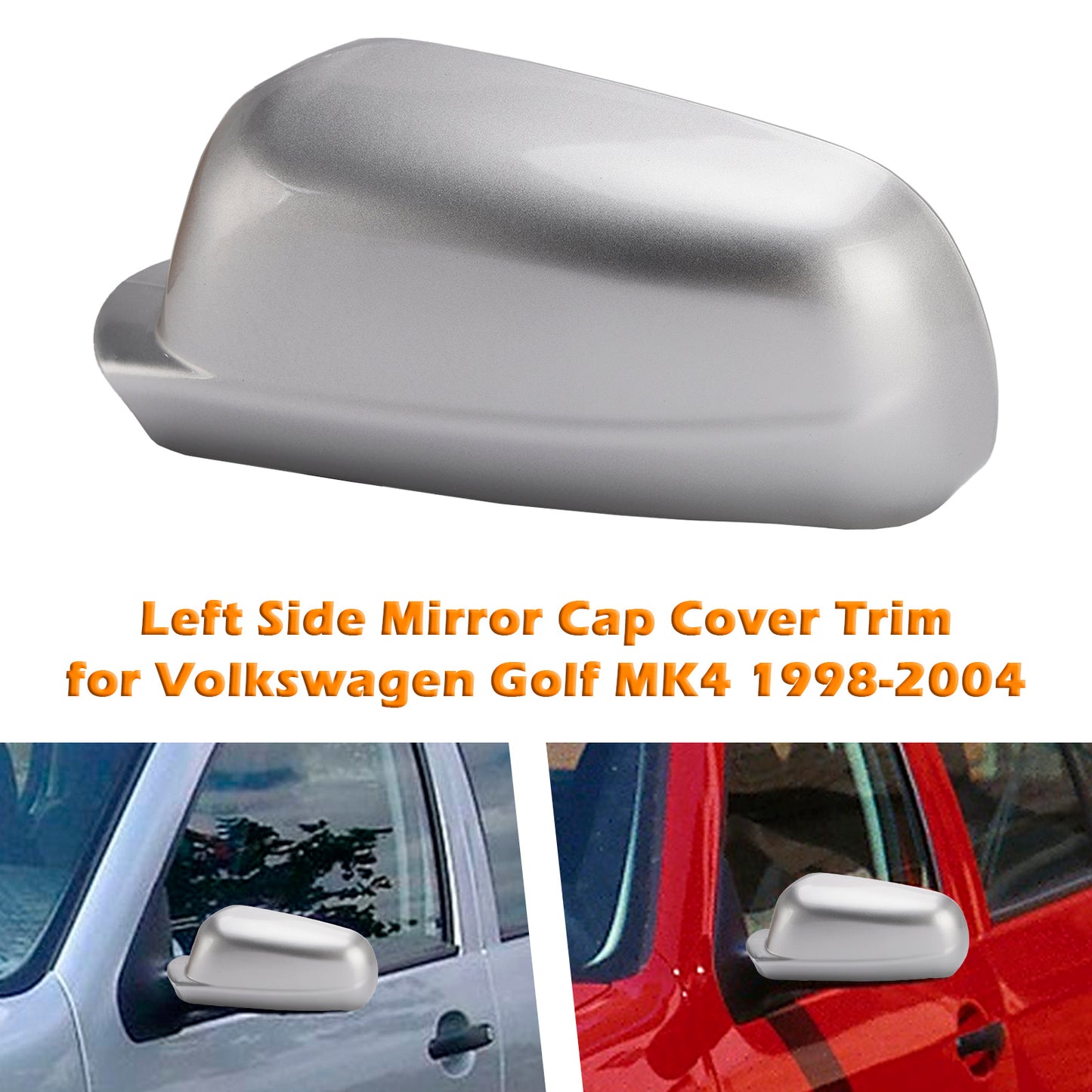 1998-2004 Volkswagen Golf MK4 Left Side Mirror Cap Cover Trim