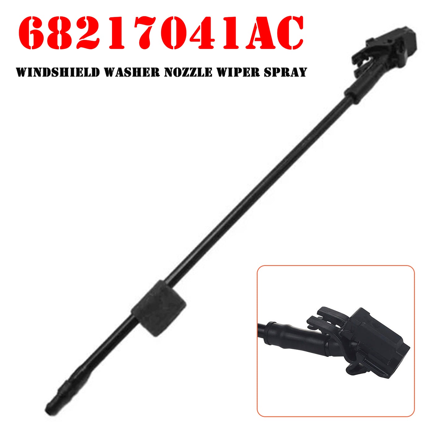 2015-2023 Dodge Challenger 68217041AC Windshield Washer Nozzle Wiper Spray