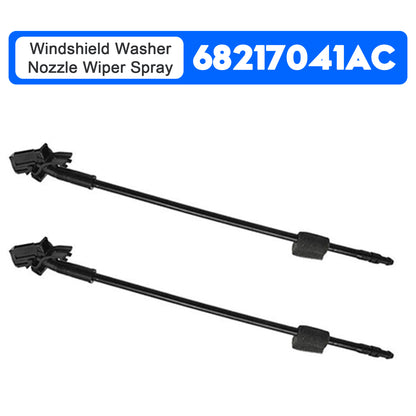 2015-23 Dodge Challenger 68217041AC 2X Windshield Washer Nozzle Wiper Spray