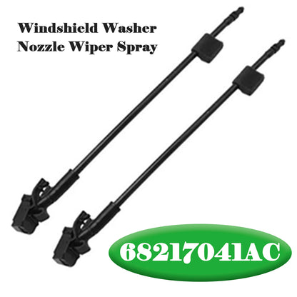 2015-23 Dodge Challenger 68217041AC 2X Windshield Washer Nozzle Wiper Spray