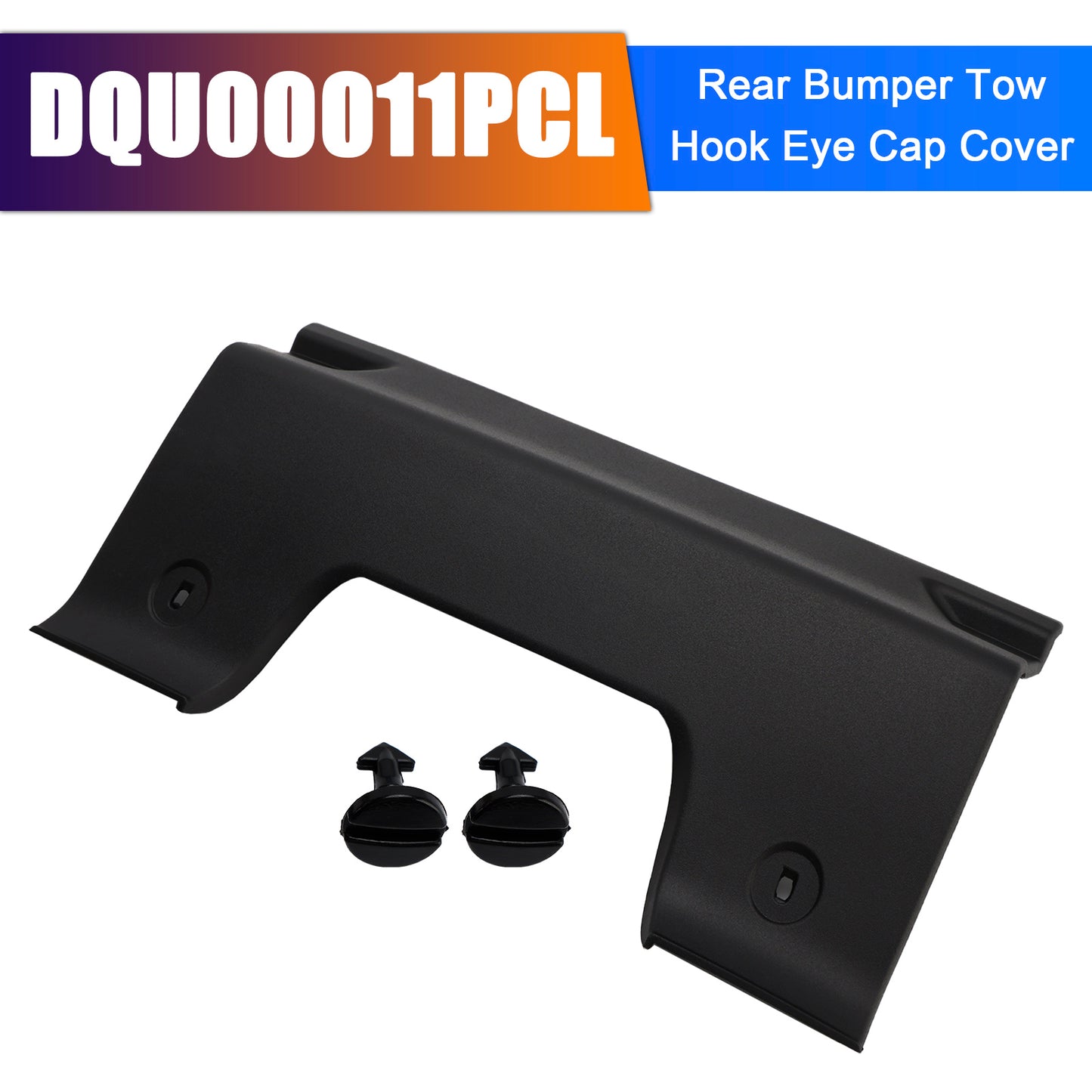 2005-2009 Range Rover Sport DQU00011PCL Rear Bumper Tow Hook Eye Cap Cover