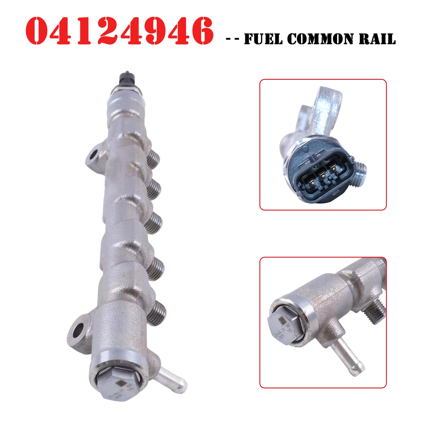 Fuel Common Rai Deutz Engine TCD3.6 L4 TD2.9 D2.9 TD3.6 D3.6 04124946