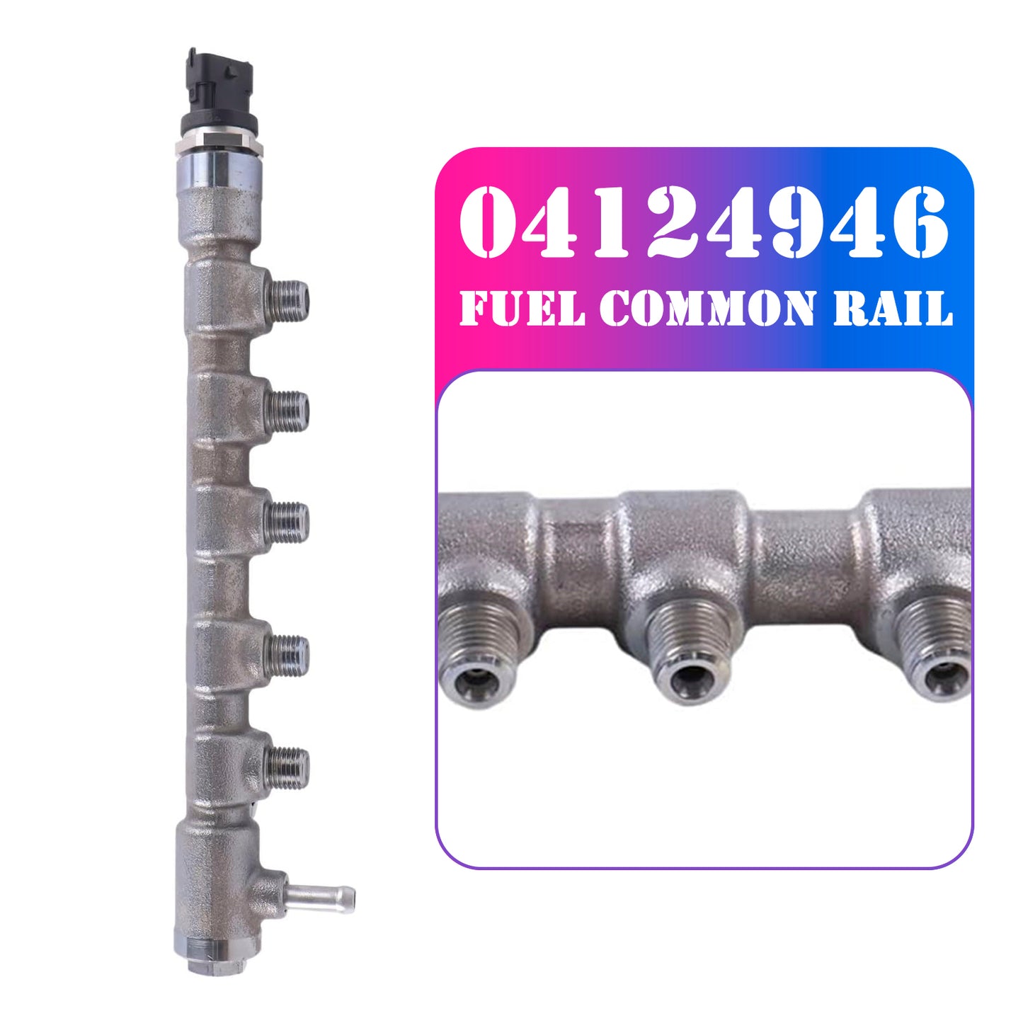 Fuel Common Rai Deutz Engine TCD3.6 L4 TD2.9 D2.9 TD3.6 D3.6 04124946