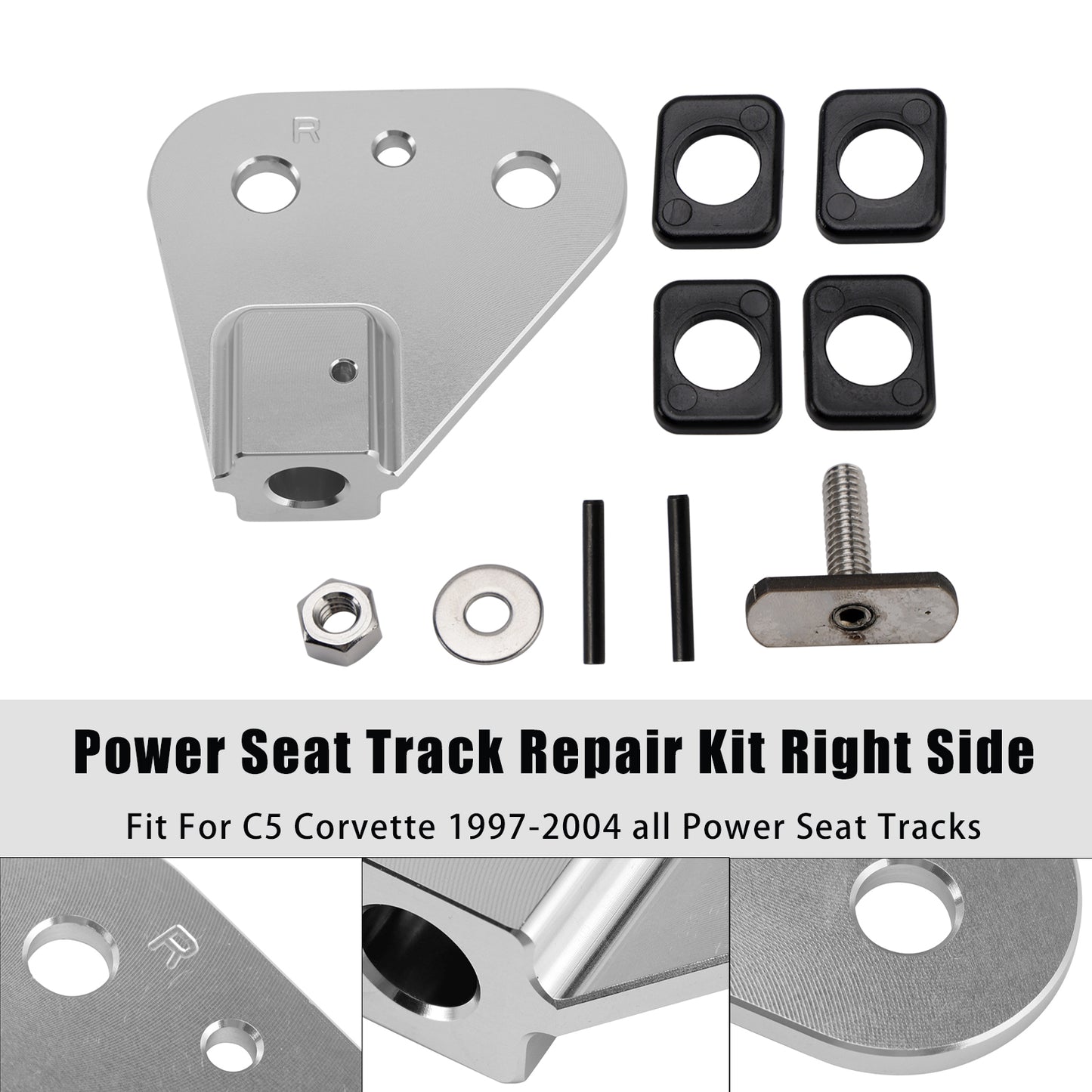 Power Seat Track Repair Kit Right Side 1997-2004 Chevy Corvette C5