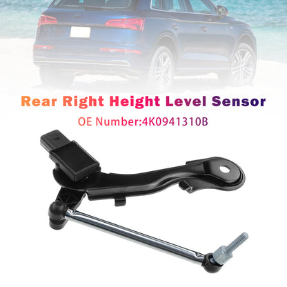 2020 Audi S6 4K0941310B Rear Right Height Level Sensor