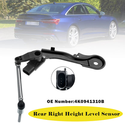 2020 Audi S6 4K0941310B Rear Right Height Level Sensor