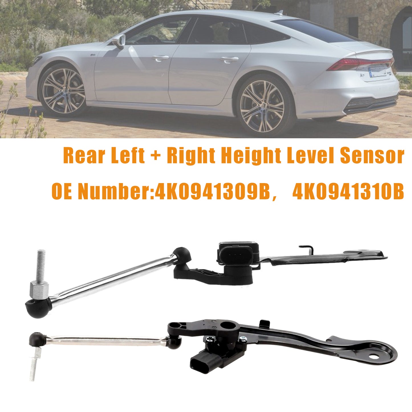 2018-2020 Audi Q5 Rear Left + Right Height Level Sensor