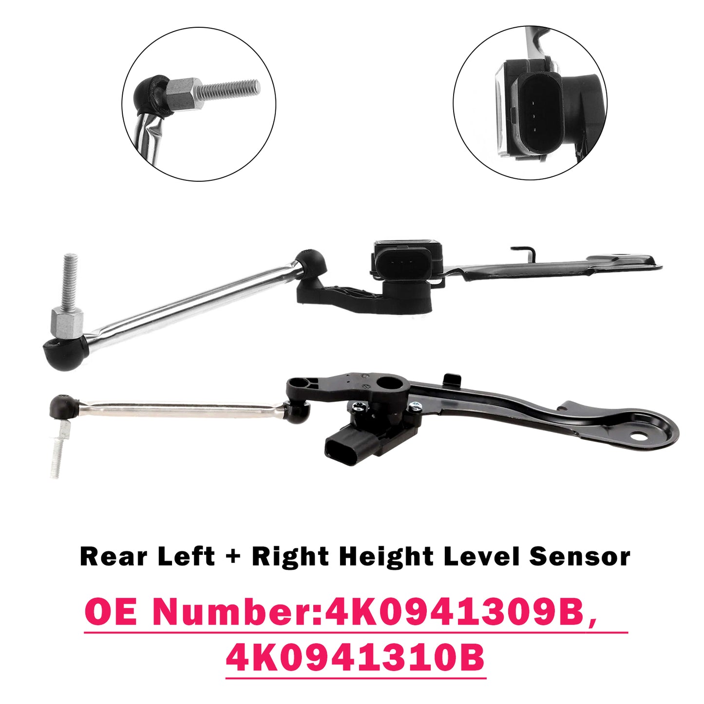 2018-2020 Audi Q5 Rear Left + Right Height Level Sensor