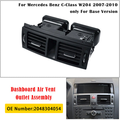 2007-2010 Benz W204 Base Version 2048304054 Dashboard Air Vent Outlet Assembly