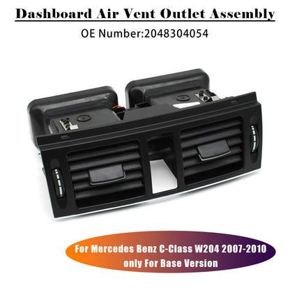 2007-2010 Benz W204 Base Version 2048304054 Dashboard Air Vent Outlet Assembly