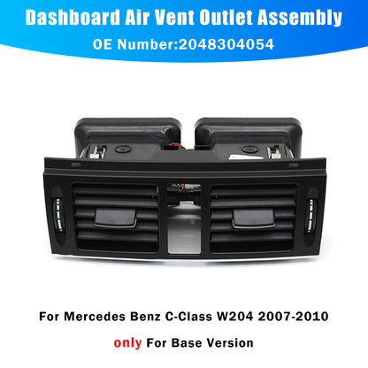 2007-2010 Benz W204 Base Version 2048304054 Dashboard Air Vent Outlet Assembly