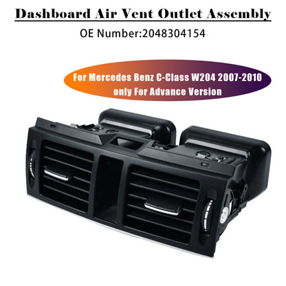 Dashboard Air Vent Outlet Benz W204 2007-2010 Advance Version 2048304154