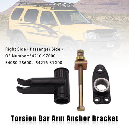 2001-2004 Nissan Xterra Frontier V6 Torsion Bar Arm Anchor Bracket Right