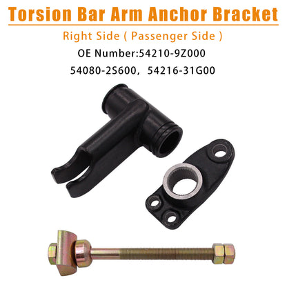 2001-2004 Nissan Xterra Frontier V6 Torsion Bar Arm Anchor Bracket Right