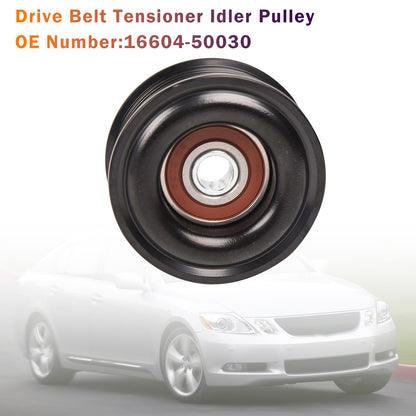 2003-2009 Lexus GX470 Base Sport Utility 4-Door 16604-50030 Drive Belt Tensioner Idler Pulley