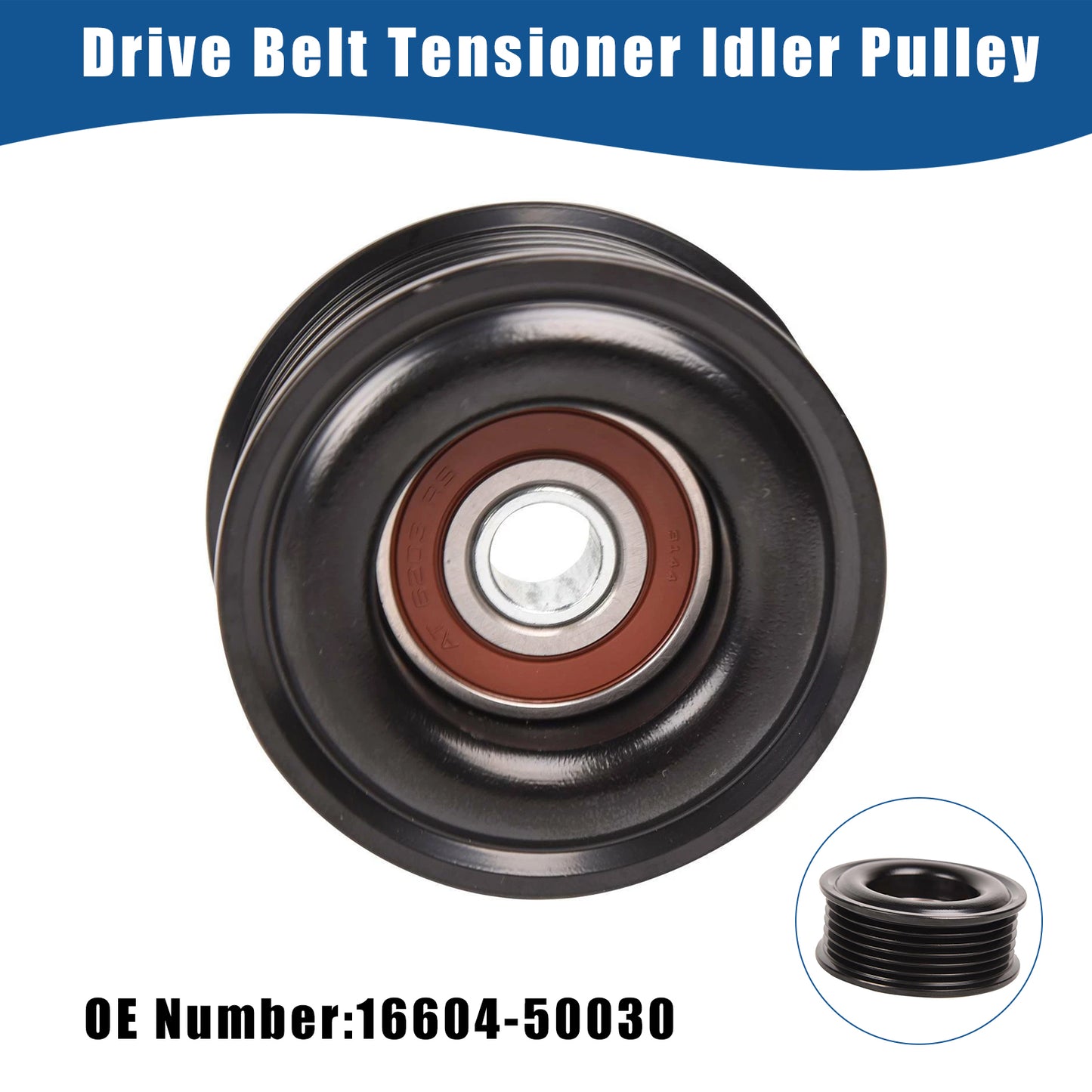2003-2009 Lexus GX470 Base Sport Utility 4-Door 16604-50030 Drive Belt Tensioner Idler Pulley