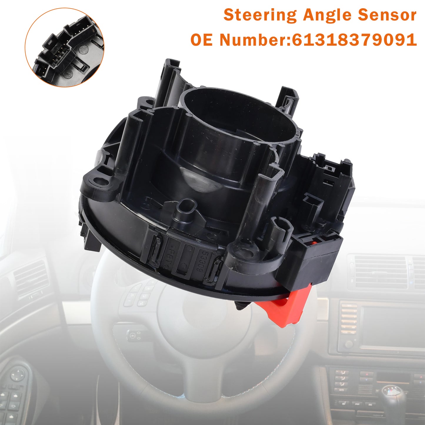 1995-2001 BMW 7 E38 61318379091 Steering Angle Sensor Slip Ring
