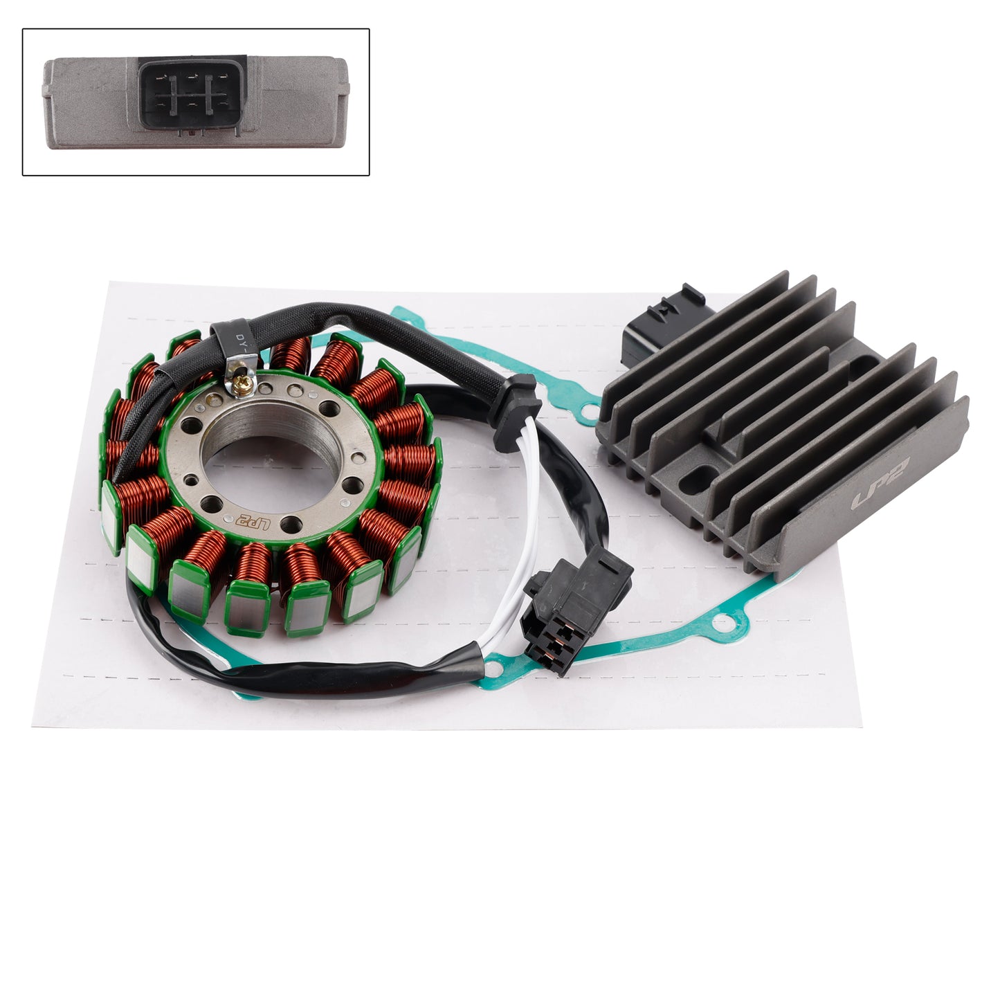 2013 2014 2015 2016 Kawasaki Z800 ZR800 Stator & Regulator Rectifier Gasket