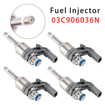 2010-2015 VW Touran 1T3 1.4 TSI 03C906036N 4Pcs Fuel Injector