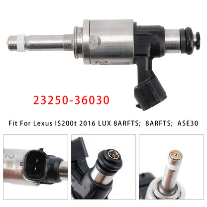 2017 Lexus GS Turbo 4 Cyl 2.0L 8ARFTS 8ARFTS ARL10 23250-36030 1Pcs Fuel Injector