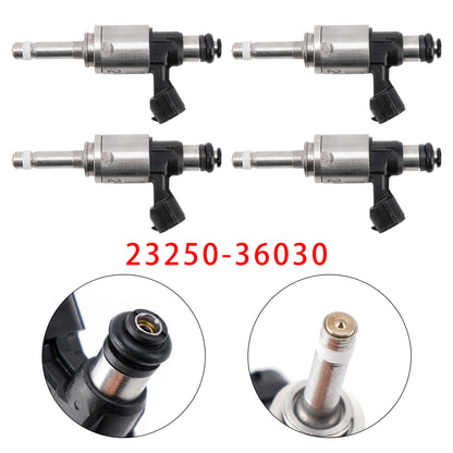 2016 Lexus RC200t 4 Cyl 2.0L 8ARFTS 8ARFTS ASC10 23250-36030 4Pcs Fuel Injector