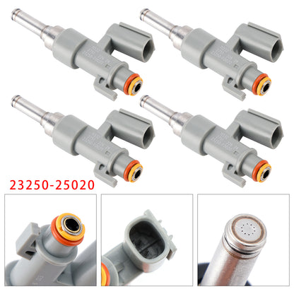 Toyota RAV4 Camry Highlander Lexus NX RX 2.5L 23250-25020 4Pcs Fuel Injector