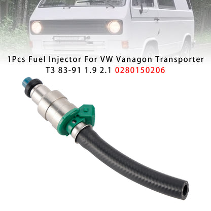 1983-1991 VW Transporter T3 2.1L H4 0280150206 1Pcs Fuel Injector