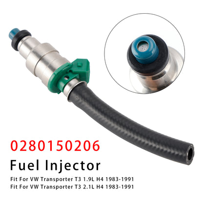 1983-1991 VW Transporter T3 2.1L H4 0280150206 1Pcs Fuel Injector