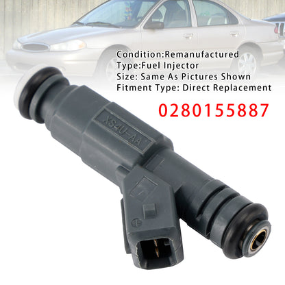 1999-2002 Mercury Cougar L4 2.0L 0280155887 1Pcs Fuel Injector