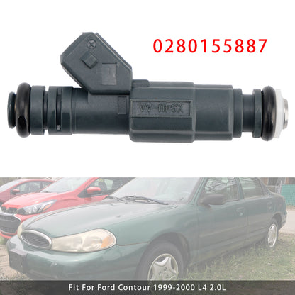 1999-2002 Mercury Cougar L4 2.0L 0280155887 1Pcs Fuel Injector