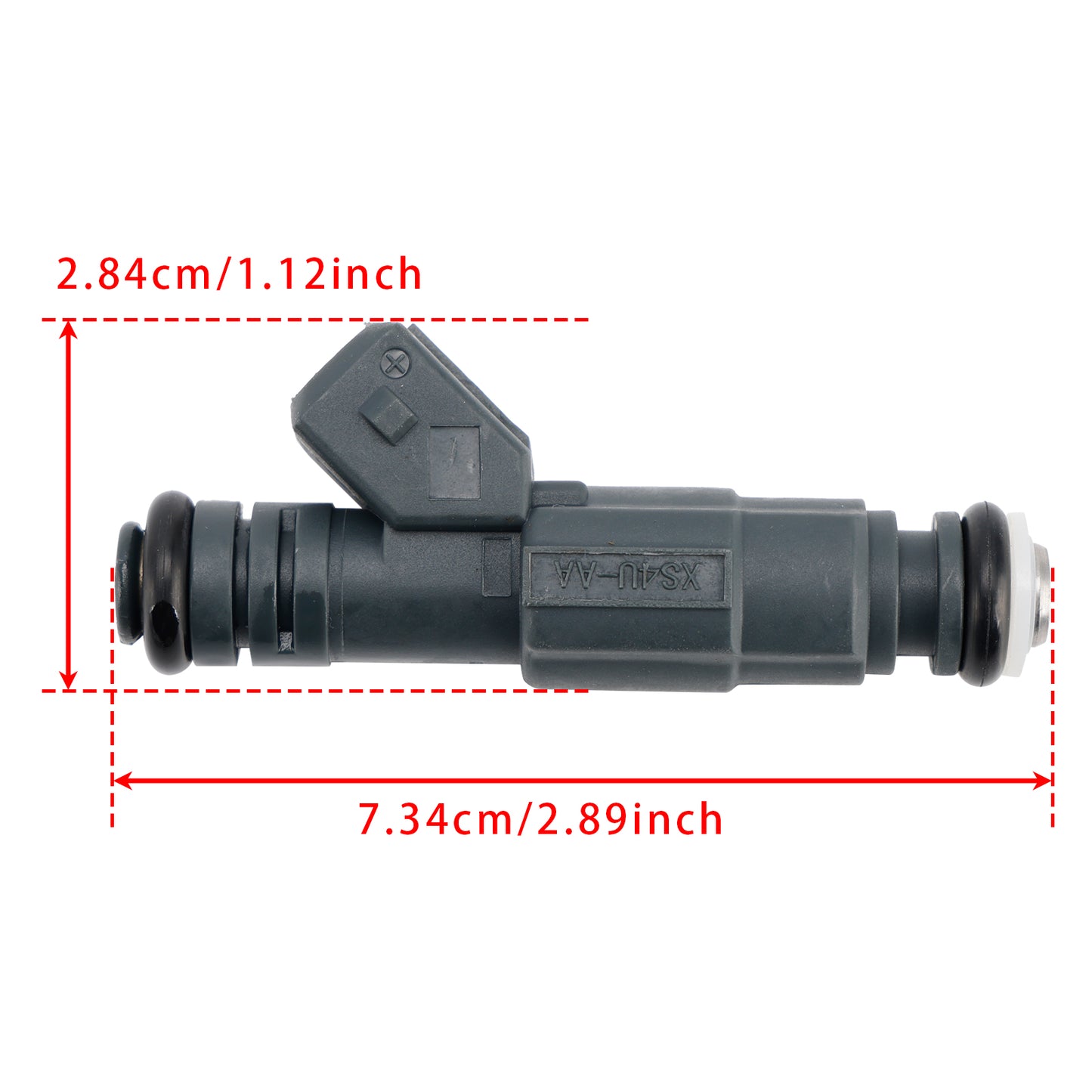 2002-2004 Ford Focus L4 2.0L (Fit SE ZTS ZTW ZX3 or ZX5 Model with DOHC (VIN: 3) Not SVT Model) 0280155887 4Pcs Fuel Injector