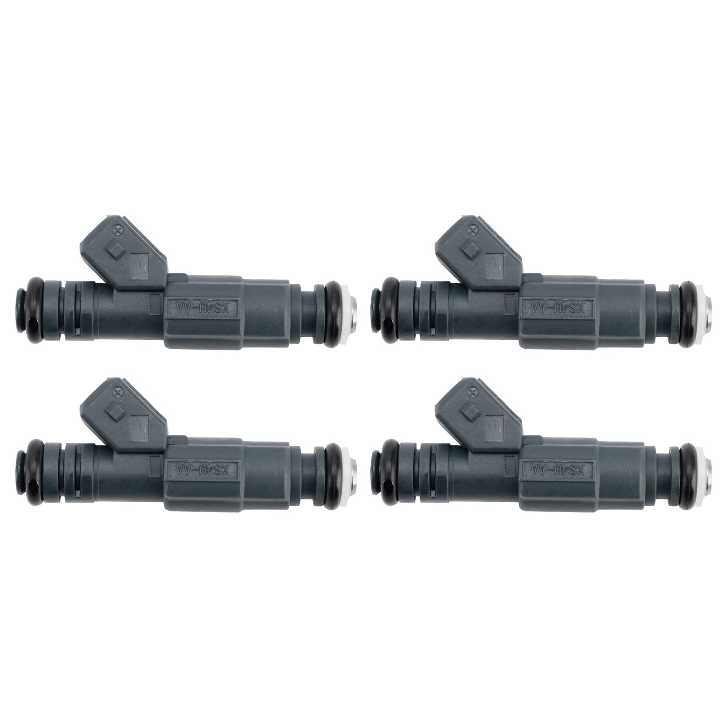 2002-2004 Ford Focus L4 2.0L (Fit SE ZTS ZTW ZX3 or ZX5 Model with DOHC (VIN: 3) Not SVT Model) 0280155887 4Pcs Fuel Injector