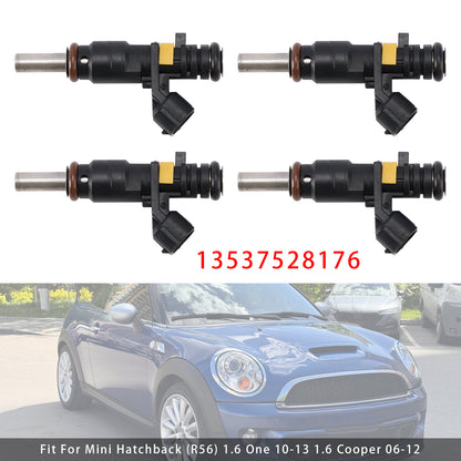 06-12 Mini Cooper R55 R56 Peugeot 207/208 1.6 13537528176 4Pcs Fuel Injector