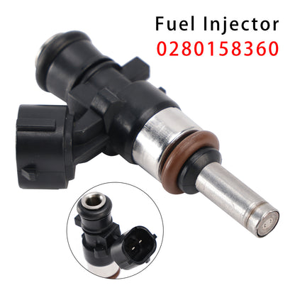 2013-2015 Audi A4 (B8) 1.8 / 2.0 TFSI CJE CNC 0280158360 1Pcs Fuel Injector