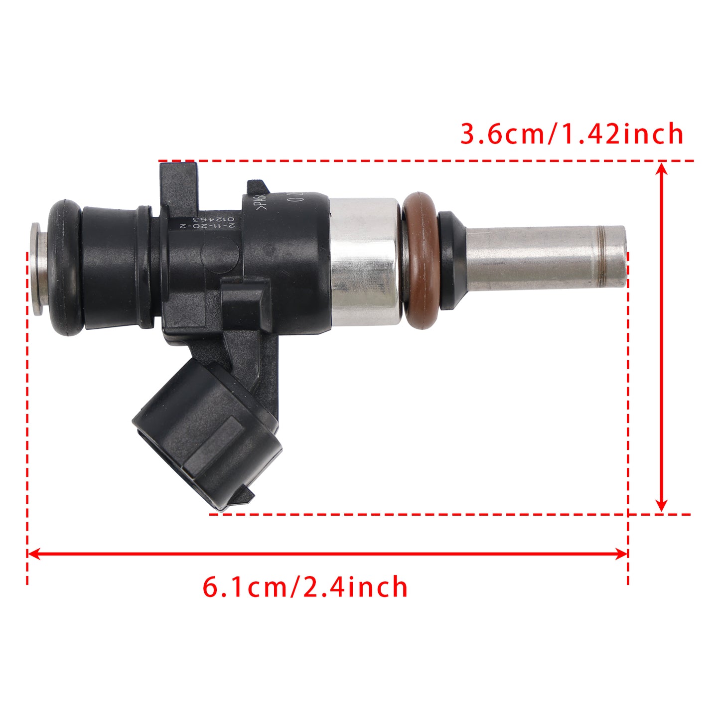 2013-2015 Audi A4 (B8) 1.8 / 2.0 TFSI CJE CNC 0280158360 1Pcs Fuel Injector