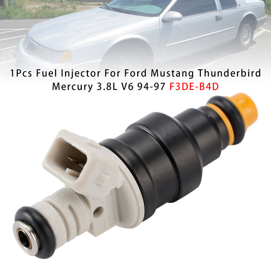 94-97 Ford Mustang Thunderbird Mercury 3.8L V6 F3DE-B4D 1Pcs Fuel Injector