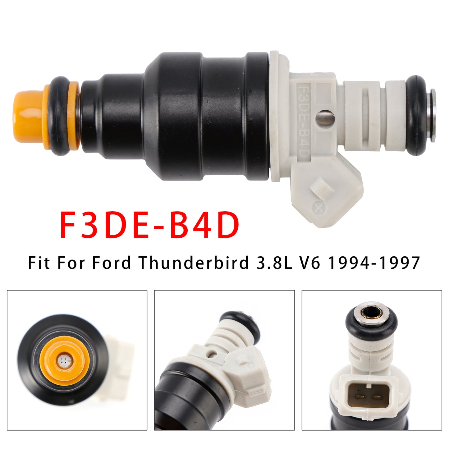 1994-1996 Ford Mustang 3.8L V6 F3DE-B4D 1Pcs Fuel Injector