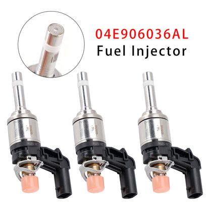 11/2018 AUDI A1 Sportback (GBA) 2.5 TFSI 04E906036AL 3Pcs Fuel Injector