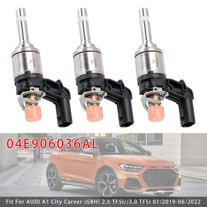 11/2018 AUDI A1 Sportback (GBA) 2.5 TFSI 04E906036AL 3Pcs Fuel Injector