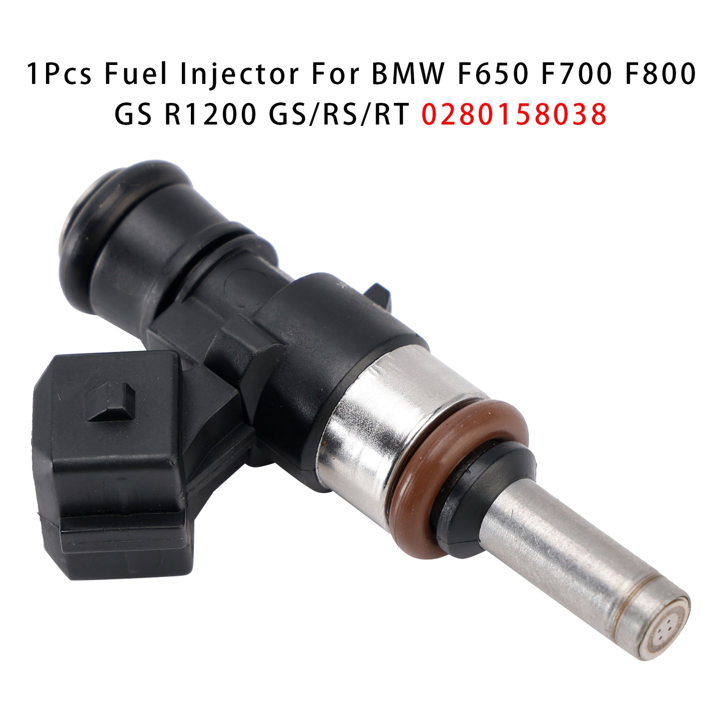 09/2006-05/2010 BMW F800 ST (E8ST) 0280158038 1Pcs Fuel Injector